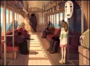 [千と千尋の神隠し]電車の都市伝説！影の人や行きっぱなしの意味は？3